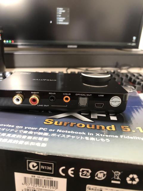 [SATILDI] Satılık Soundblaster X-Fi Surround 5.1 Ses Kartı