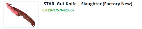 Gut Knife | Slaughter (Factory New) - Kancalı Bıçak | Katliam (Fabrikadan Yeni Çıkmış) -SATILDI-