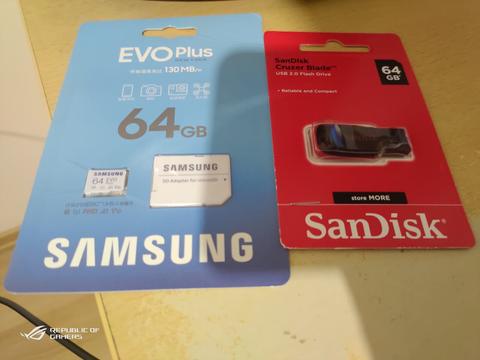 [Satılık] Sıfır Samsung EVO Plus 64 GB ve 64 GB USB Bellek