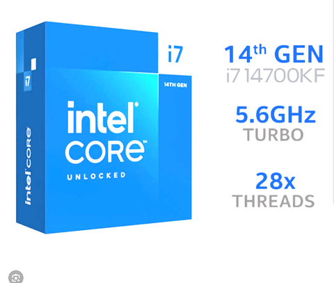 Intel i7-14700KF Yirmi Çekirdek 3.40 GHz İşlemci