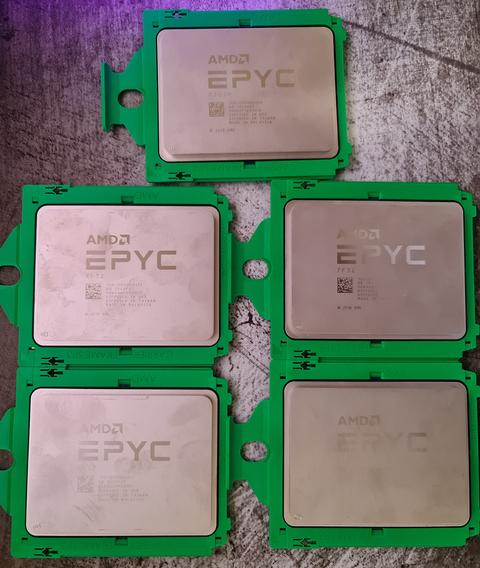 AMD EPYC 7F32 - 2 adet sunucu/render işlemcisi