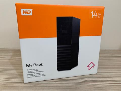 Sıfır WD My Book 14TB 3.5' USB 3.0 Harici Disk