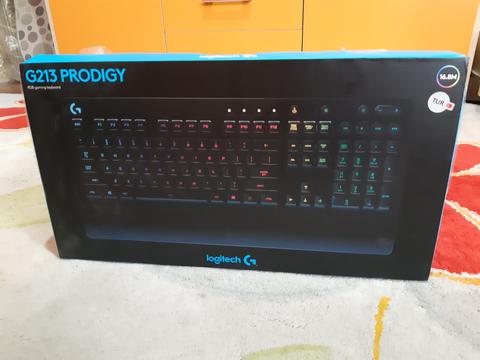 Logitech G213 Prodigy RGB klavye (1 yıl 3 ay garantili)