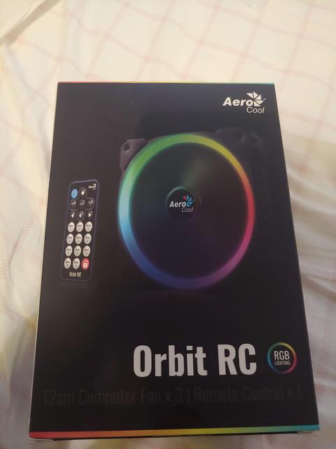 AEROCOOL ORBIT RC 3*12 FAN SET