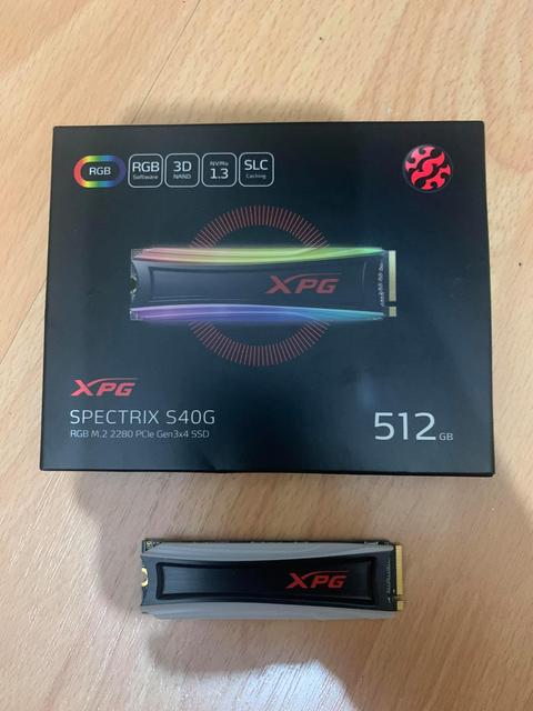 [SATILDI] XPG Spectrix S40G RGB 512GB NVMe M.2 SSD