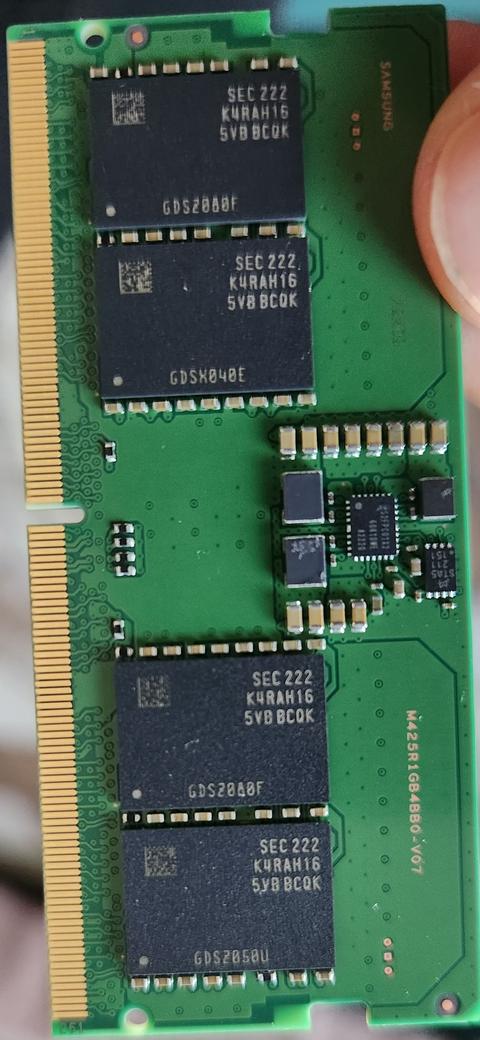 [SATILDI] 8 GB SAMSUNG DDR5 4800 MHZ CL40 RAM