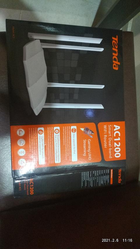 Satıldı - Tenda AC5 v3 1200 MBPS Router/Access Point