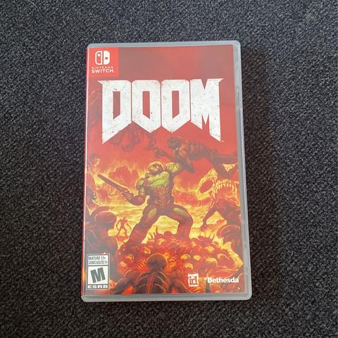 [SATILDI] Doom 2016 699 TL Nintendo Switch Kutulu