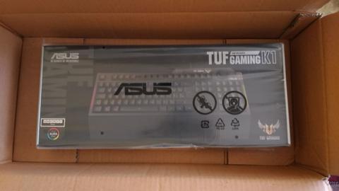 Asus Tuf Gaming k1 membrane rgb gaming klavye