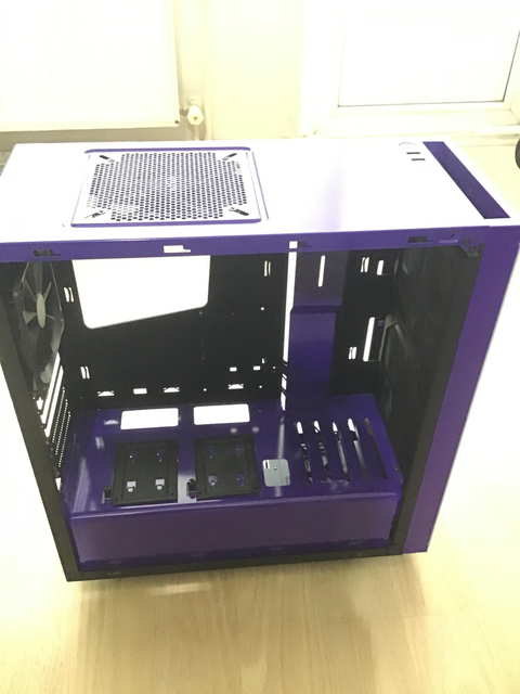 Nzxt s340 White purple kasa 450TL!