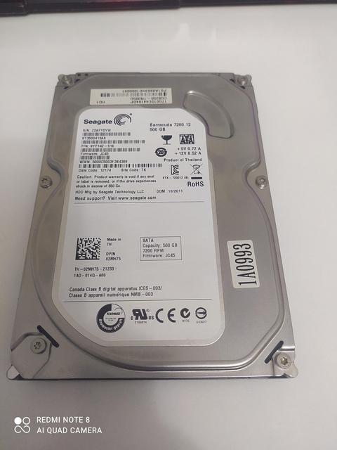 2 ADET 500GB TAM SAGLİK HDD