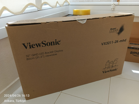 ViewSonic VX3211-2K-mhd 3ms Monitör [Kutulu Sıfır Garantili]