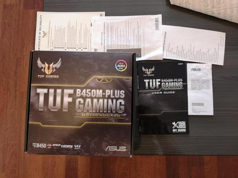 Asus Tuf B450M-Plus Gaming AM4 Anakart