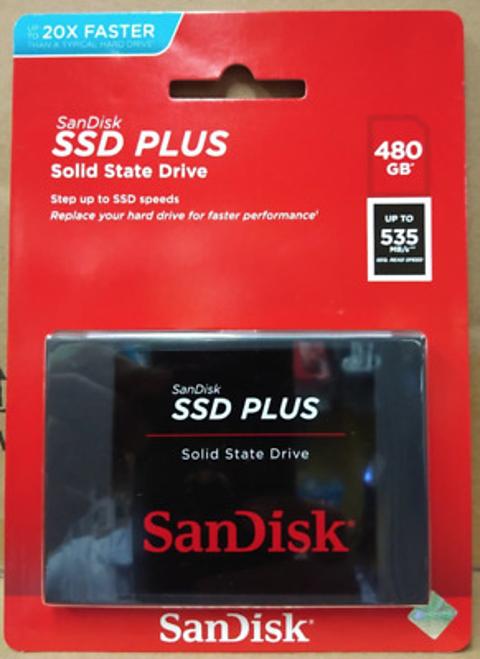 Satılık SIFIR Sandisk PLUS SSD 480GB - 530MB-445MB/s Sata 3 350 TL |  DonanımHaber Forum