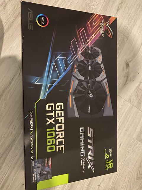 Asus rog strix gtx 1060 6g