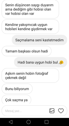 Kız arkadaşımla yaşadığım fikir ayrılıkları