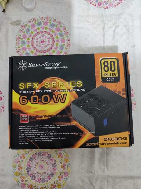 SATILDI - Silverstone Sfx 600W 80+ Gold Psu Tam Modüler (Mini Kasalar İçin)