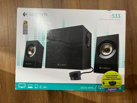 [SATILDI] Logitech Z533 2+1 Multimedya Hoparlör Ses Sistemi