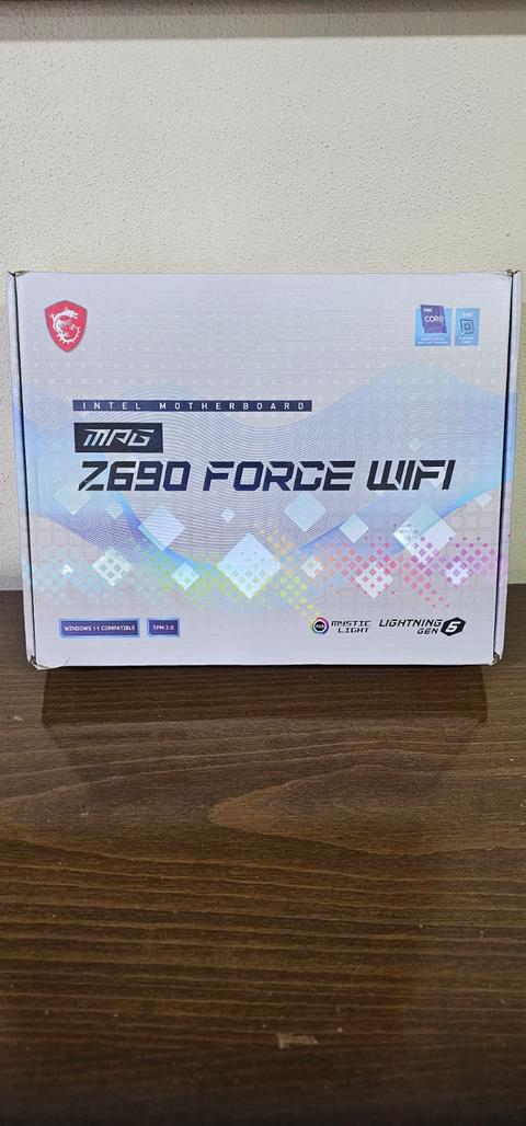 [SATILDI] MSI MPG Z690 FORCE WIFI Intel Z690 Soket 1700 DDR5 6666MHz (OC) M.2 Anakart