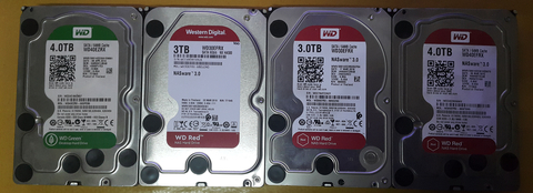 WD Red 4 TB & WD Green 4 TB HDD