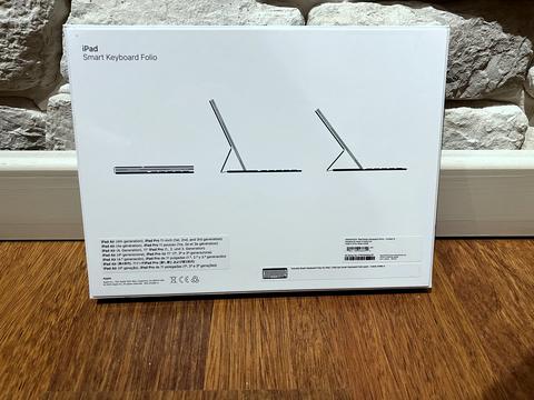Apple 11' iPad Pro/Air MXNK2TQ Smart Keyboard Folio Türkçe Q Klavye Kılıf // Sıfır // Fatura+Garanti