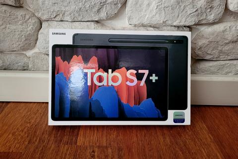 Samsung Tab S7+ Siyah 256gb 12.4' // Full Kaplama // TR Fatura -- SATILDI