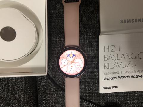 [SATILDI] [SATILIK] 44mm Samsung Galaxy Watch Watch Active2 Aluminium TR