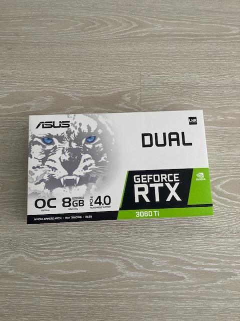 Satılık Sıfır ASUS DUAL GeForce RTX 3060 Ti (Beyaz)