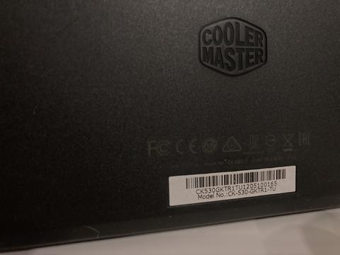 [SATILDI] Cooler Master Ck530 Red Swicth Mekanik Klavye RGB - 700 TL