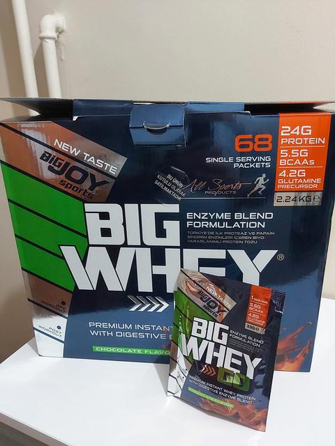 [SATILDI] Big Joy Whey Protein 53 poşet