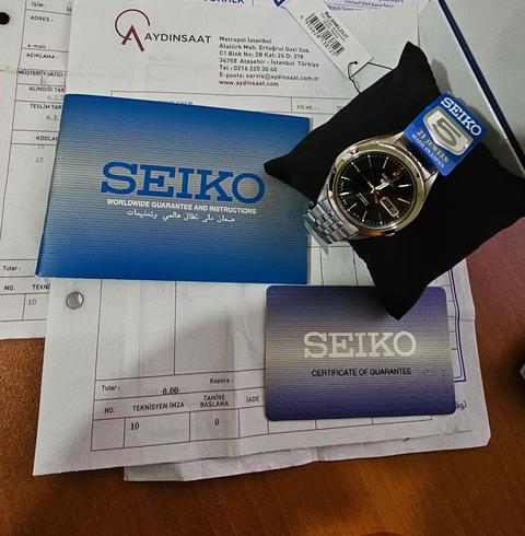 seiko5 snkl23j1 snkl23j snkl23 garantili faturalı SIFIR