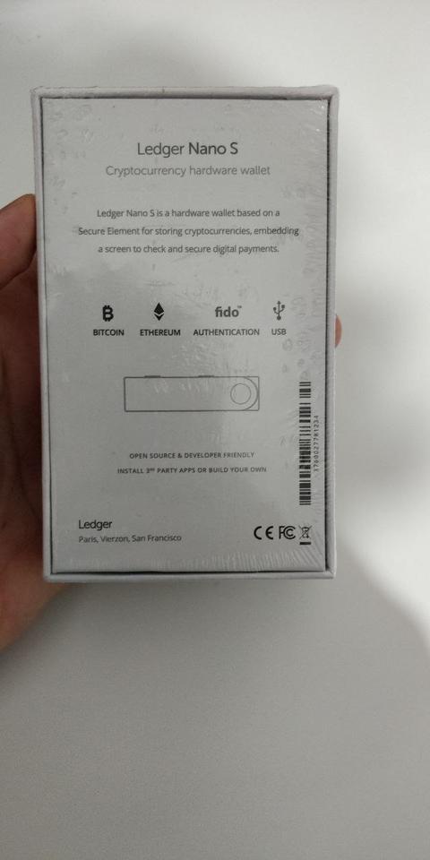 Ledger Nano S (SIFIR, AÇILMAMIŞ)