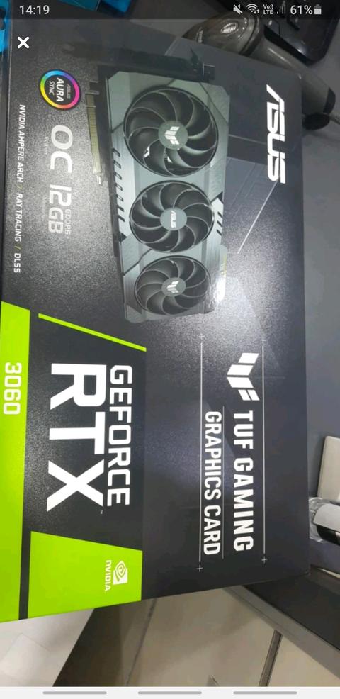 Satılık Asus GeForce RTX TUF 3060 12 GB (V1)
