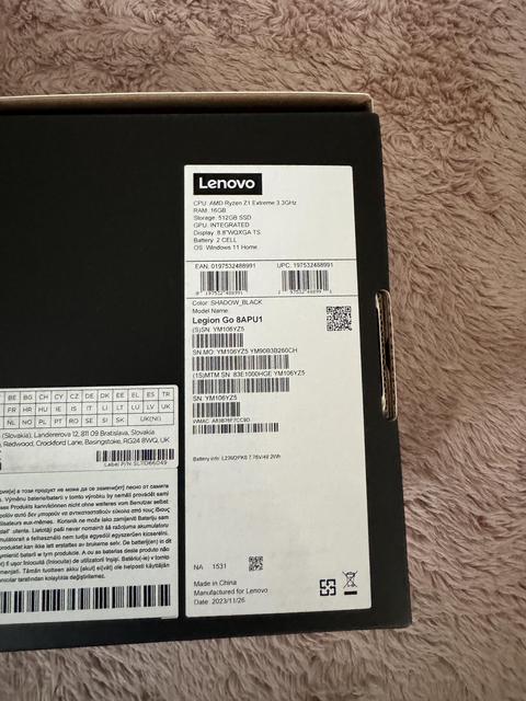 Lenovo legion go