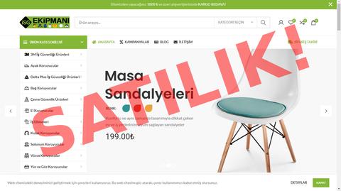 isgekipmani.com İş Güvenliği Malzemeleri ve Ekipmanları Online Satış Sitesi