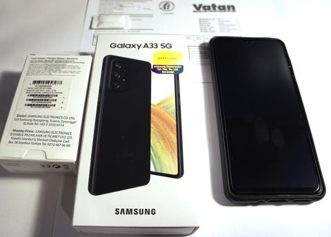 Samsung Galaxy A33 - Sıfırdan Farksız - Kurumsal Fatura Düzenlenir