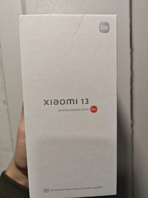 Xiaomi mi 13 global orijinal kutu ve aksesuar