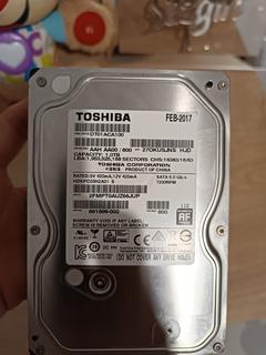[SATILDI] Toshiba 7200Rpm 1Tb Hard disk
