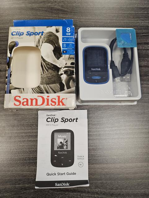 Hi-Fi Sandisk Sansa Clip Sport 8 GB Mp3 FLAC çalar