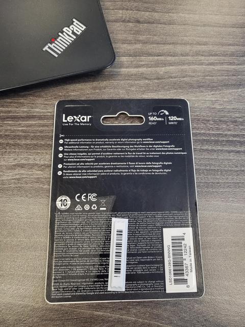 Lexar 128GB SDXC 160MB/sn 1066x 4K Class 10 Hafıza Kartı