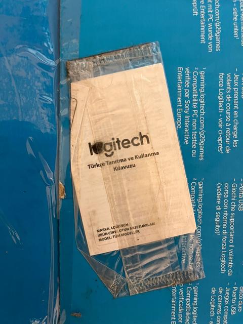 Logitech G29+Shifter 3Yıllık az kullanılmış Tertemiz