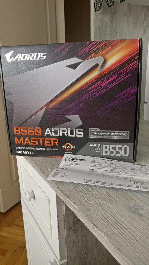 Sıfır Gigabyte B550 Aorus Master