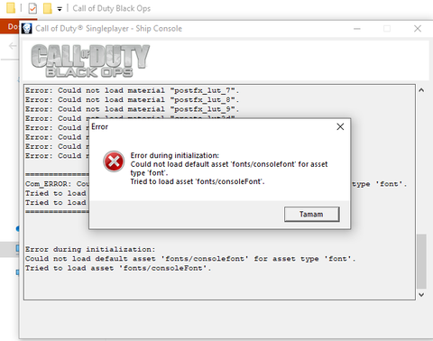 call of duty black ops türkce yama sorunu.