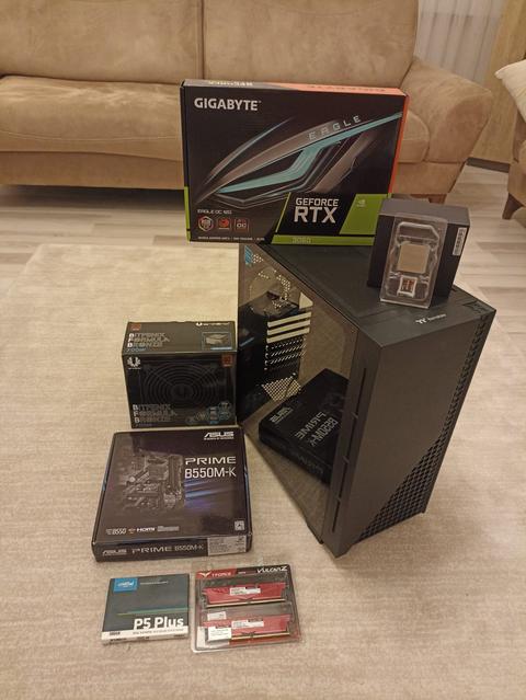 GAMING PC RTX-RX EKRAN KARTLARI / AMD RYZEN 5 3600/4500-16 GB RGB RAM-500 GB M2 SSD