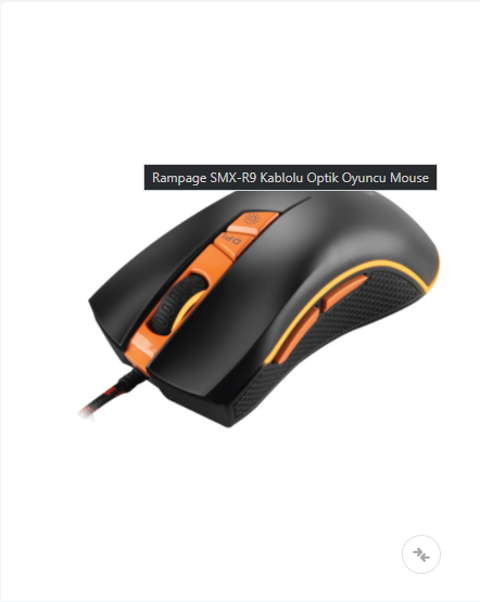 Rampage SMX-R9 Kablolu Optik Oyuncu Mouse -- 1 Haftalık | DonanımHaber Forum