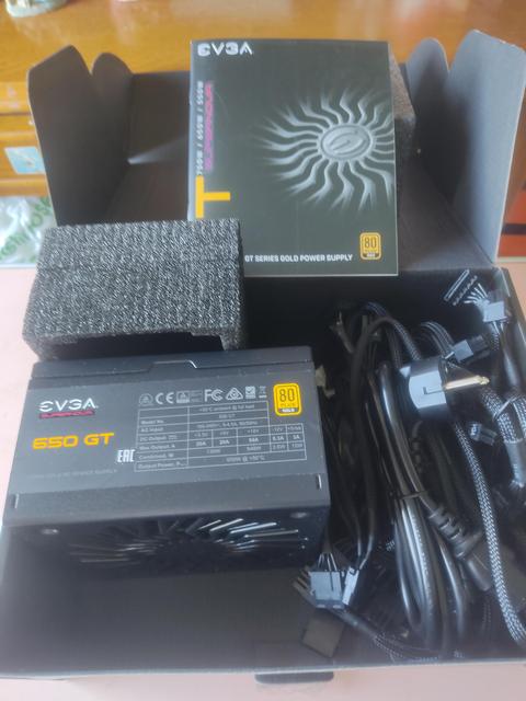 EVGA SUPERNOVA GT 650 WATT 80 + GOLD FULL MODULER TR GARANTİLİ PSU - SATILDI !!