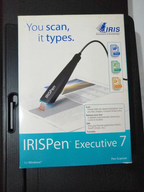 IRISPen Executive 7 Multi-Fonksiyonel (Portatif Kalem Şeklinde) Tarayıcı-Translater-Barkod