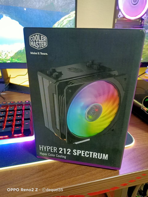 SIFIR COOLER MASTER 212 SPECTRUM 120MM RGB KULE SOGUTUCU