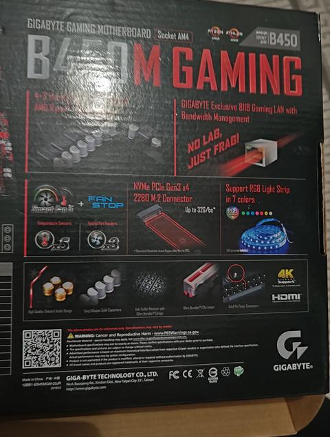 Gigabyte B450m gaming (fiyat düştü)