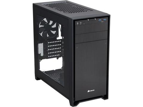 (350tl) (Sıfır) Corsair Obsidian 350D 2x12cm Fanlı Micro ATX Siyah Kasa